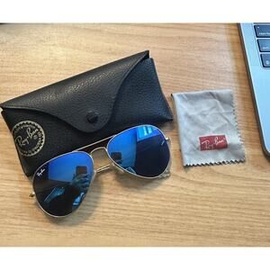Ray-Ban RB3025 AVIATOR FLASH Sunglasses